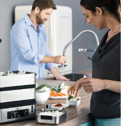 WMF 415090011 KITCHENminis garų puodas