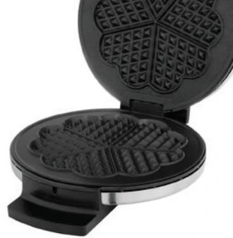 WMF LONO vaflinė 415210011 (Juoda/Nerūdijančio plieno) 900 W