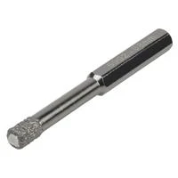 Wolfcraft grąžtas Wolfcraft deimantinis grąžtas plytelėms 5 mm, padengtas parafinu