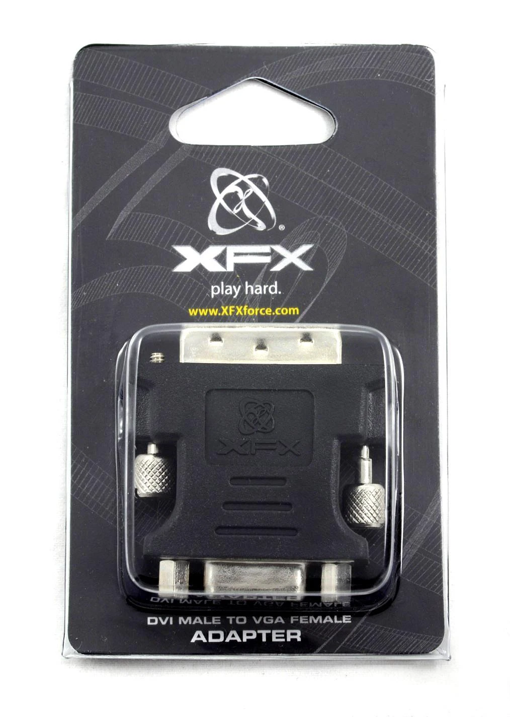 XFX DVI-I į VGA adapteris pakuotėje