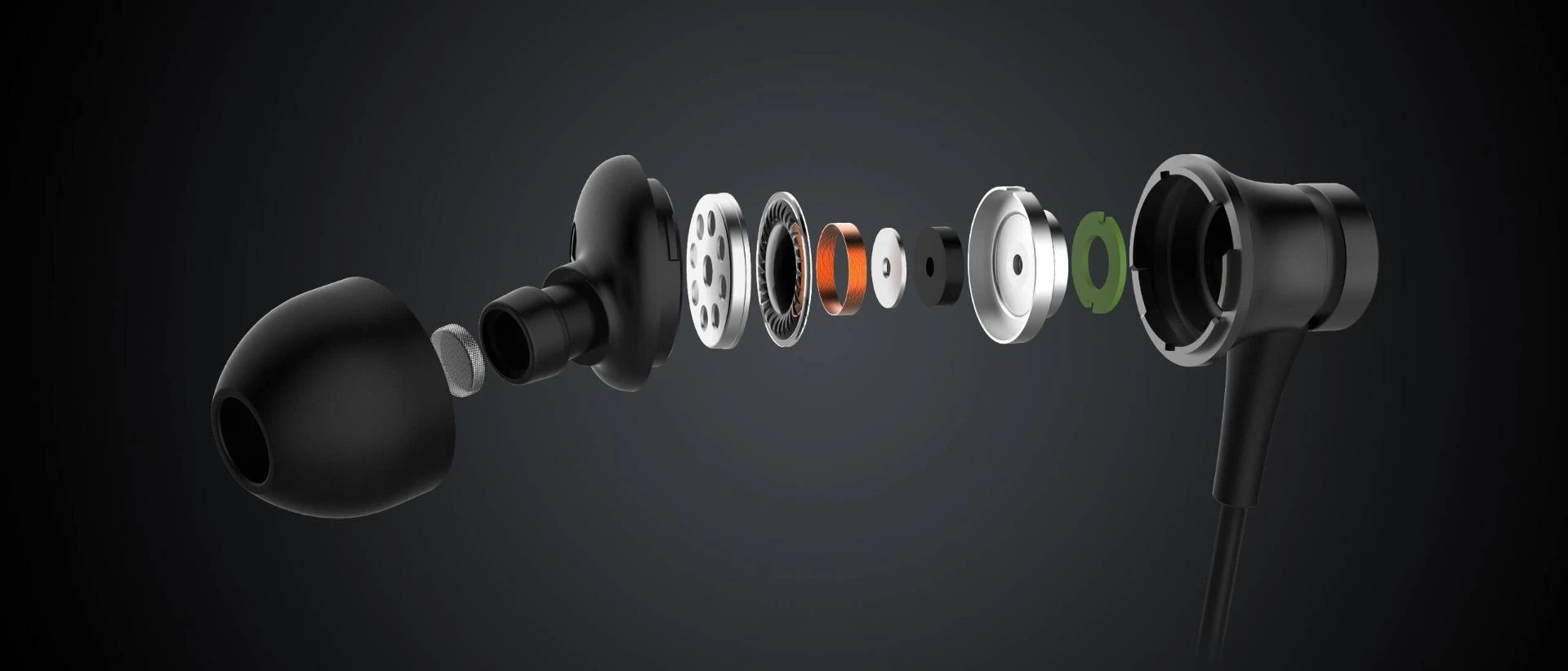 Xiaomi ausinės Mi Piston In-Ear ZBW4354TY, Juodos