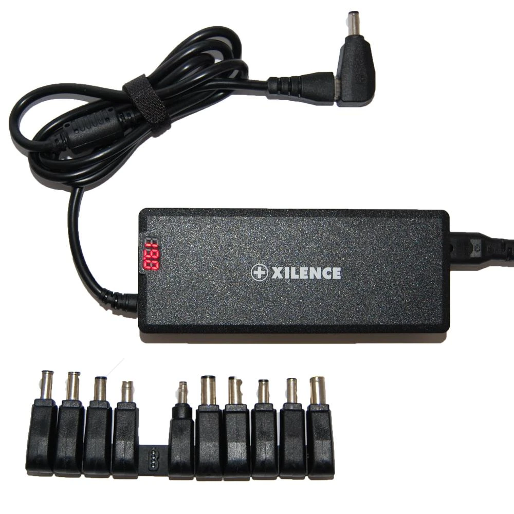 Xilence 90W nešiojamojo kompiuterio įkroviklis su displėjumi