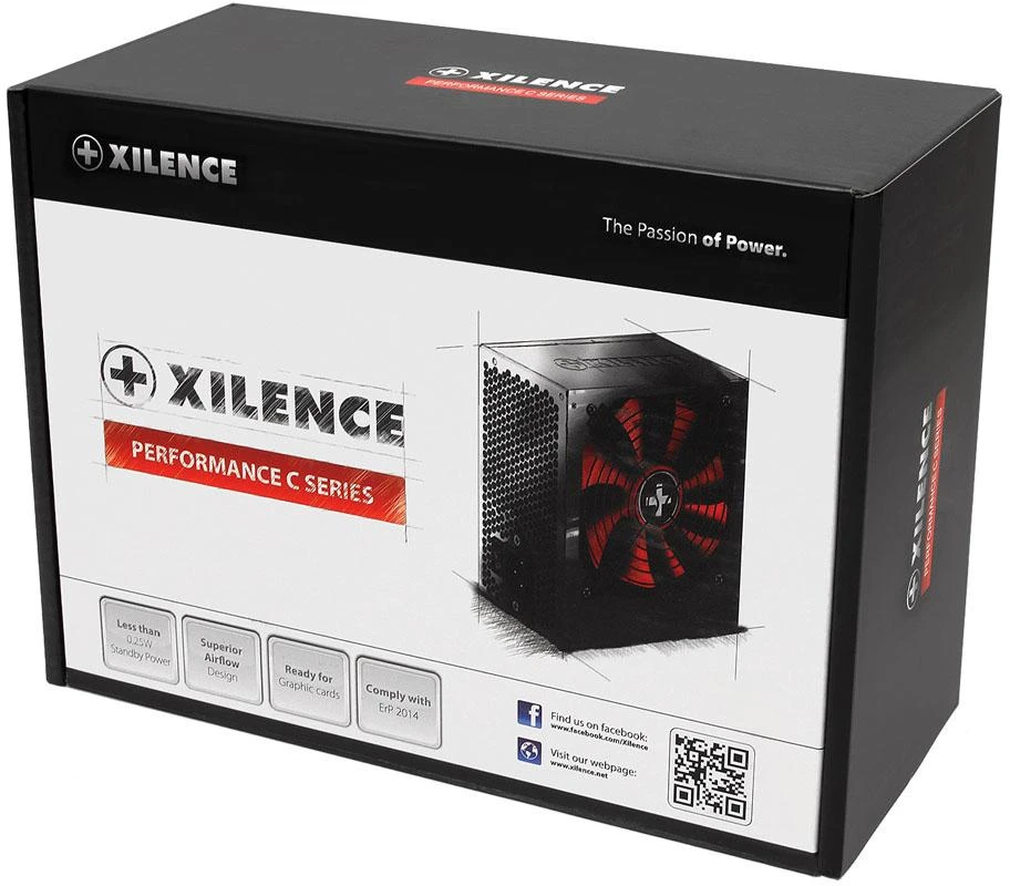 400 W Xilence našumo XP400R6 ErP paruoštas