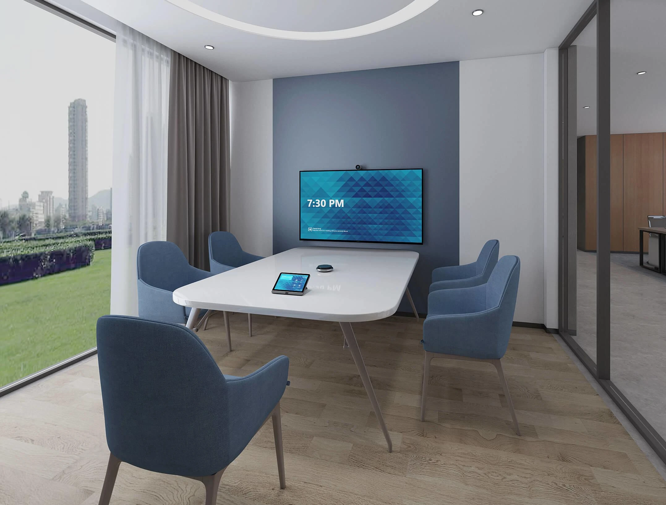 Internetinė kamera Yealink UVC30-Room 4K USB Camera/Smart Framing 4K USB Camera for Meeting Rooms