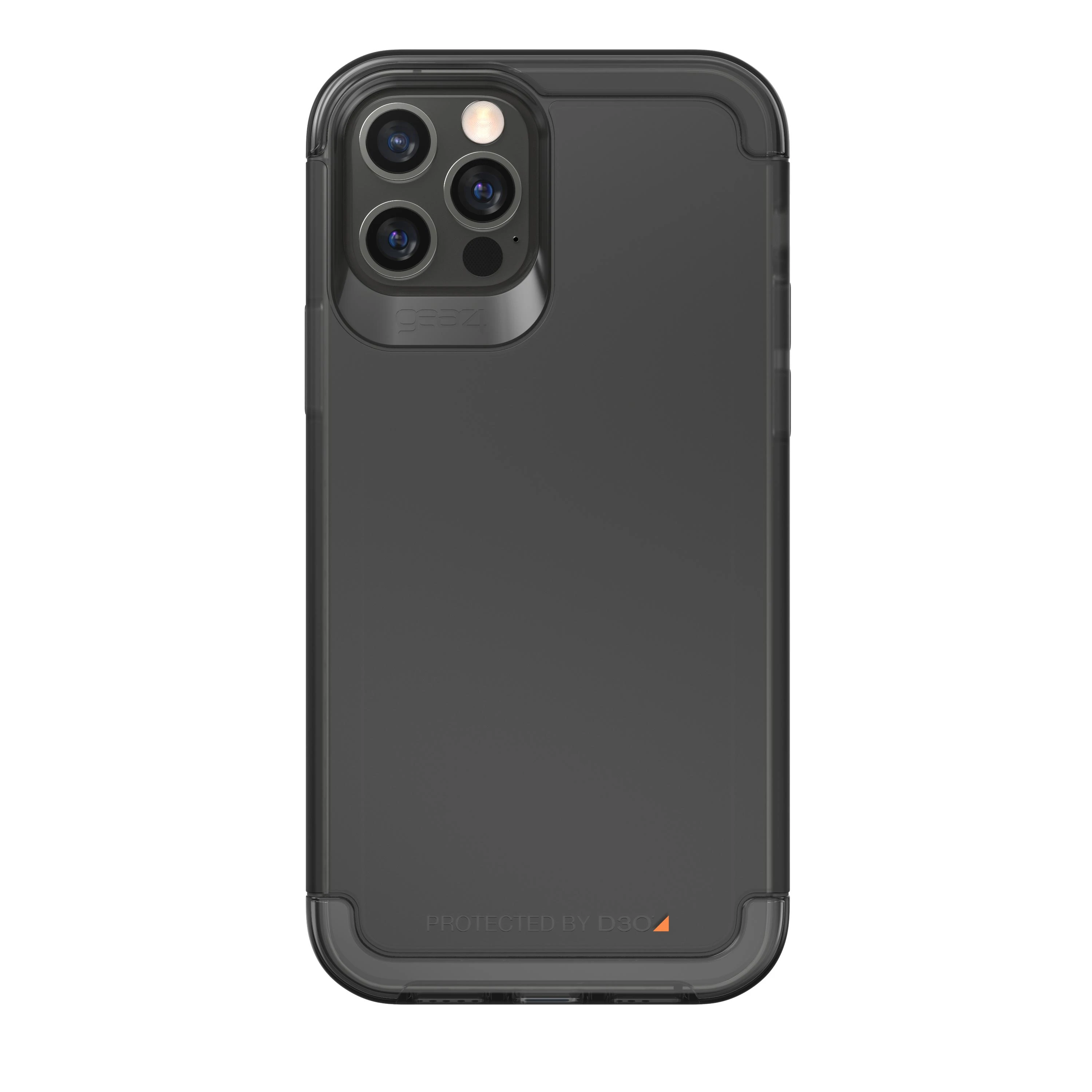 Dėklas Gear4 D3O Wembley Palette Apple iPhone 12 / 12 Pro Smoke