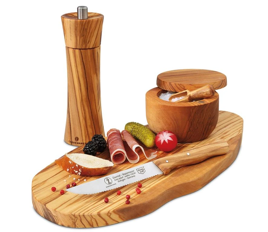 Zassenhaus 22223 pipirų malūnėlis Frankfurt 18 cm, alyvmedžio