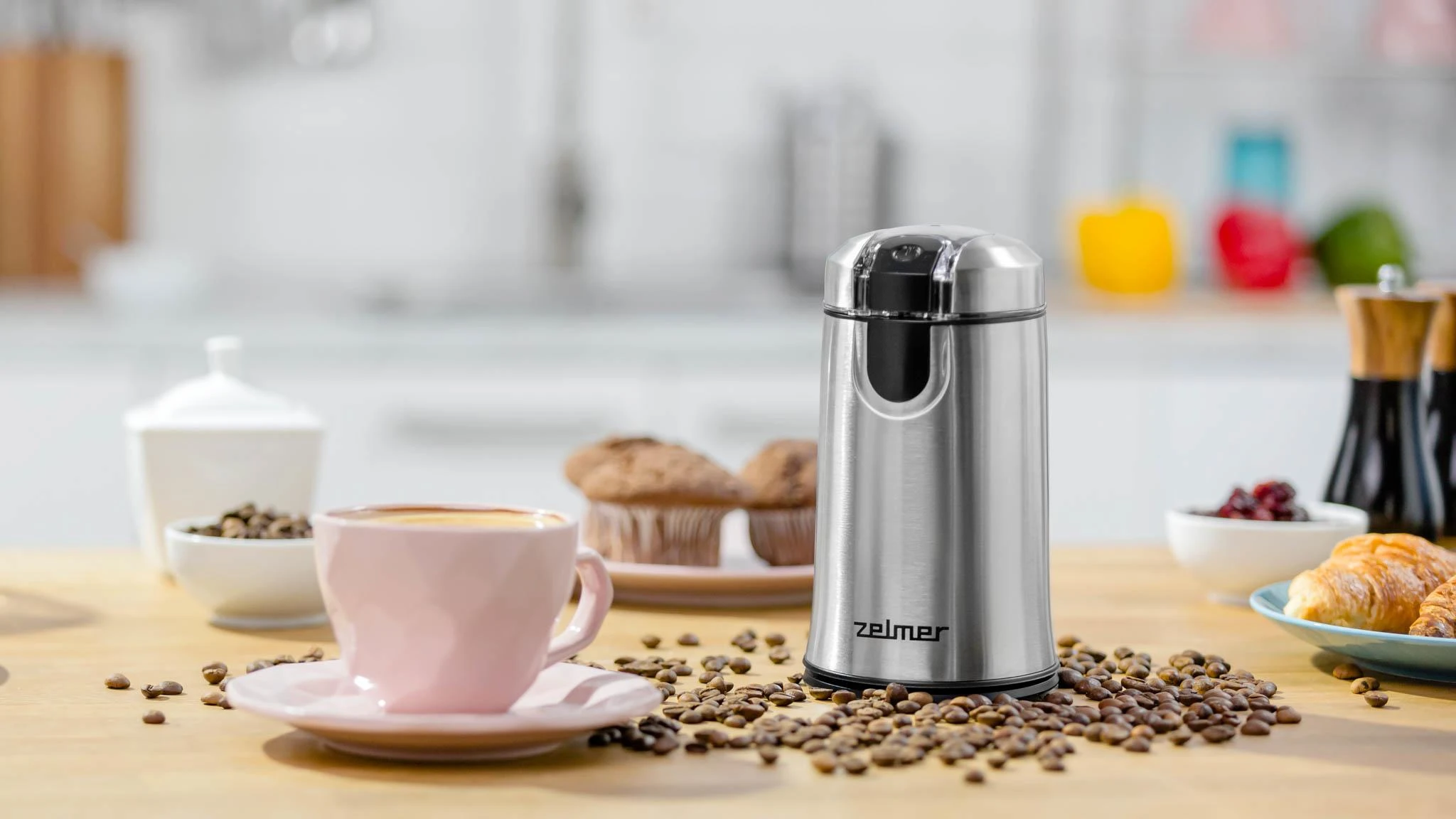 Kavamalė Kavos malūnėlis - Zelmer ZCG7425 150W Inox
