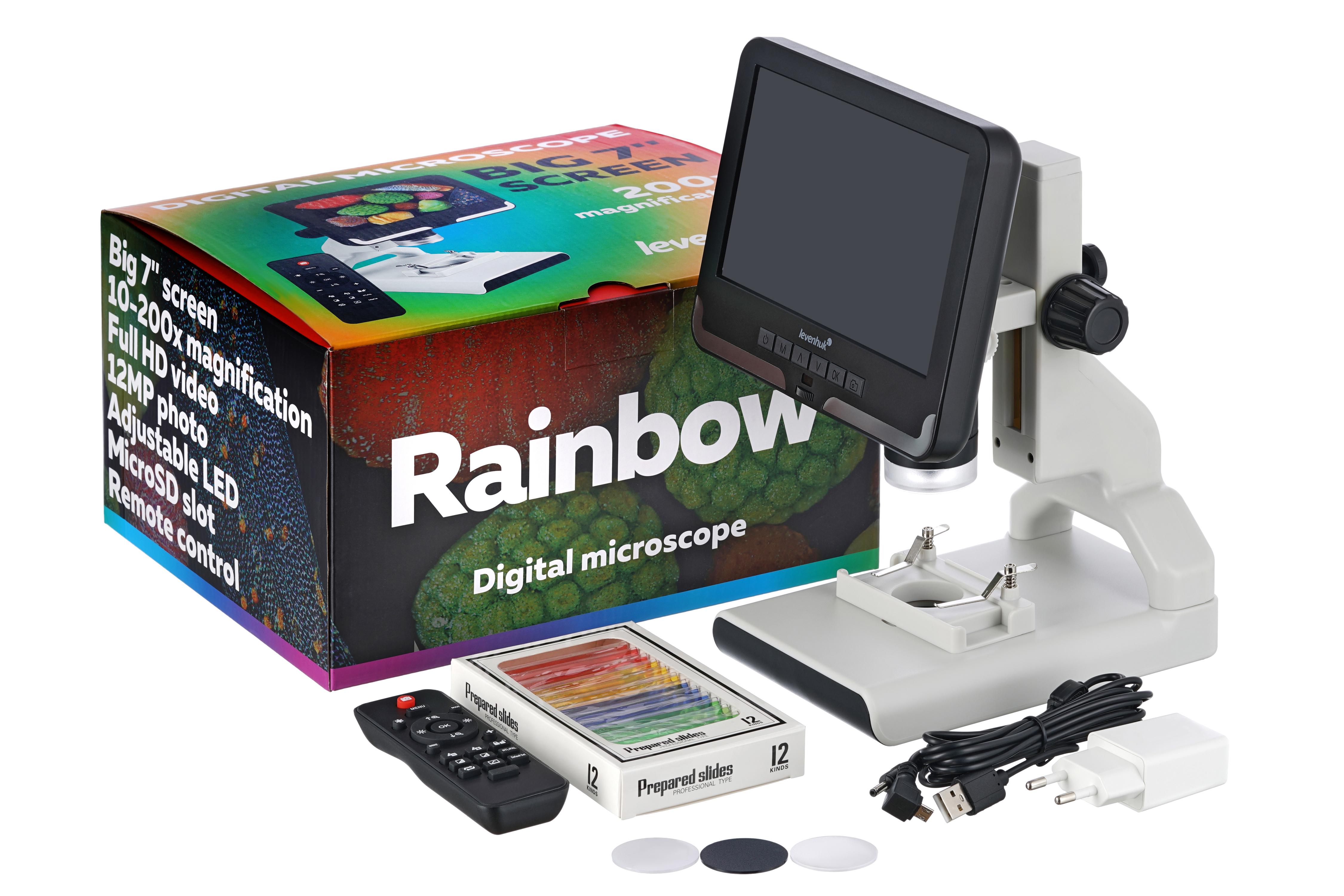 Levenhuk mikroskopas Levenhuk Rainbow DM700 LCD skaitmeninis mikroskopas