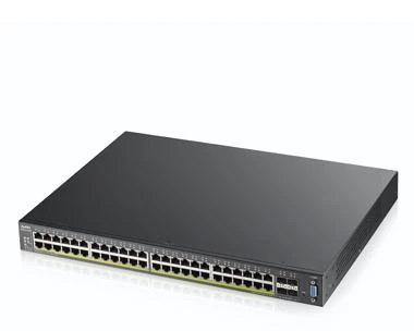 Šakotuvas ZYXEL XGS2210-52, 48 PORT GIGABIT L2 MANAGED SWITCH, 4X 10G
