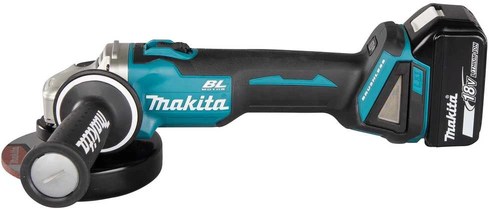 Akumuliatorinis kampinis šlifuoklis MAKITA DGA504RTJ