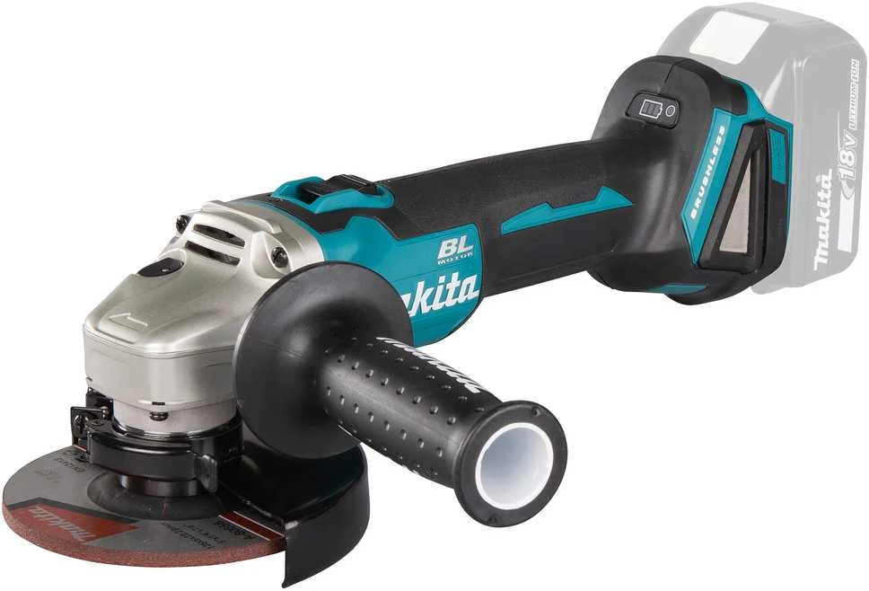 Makita Akumuliatorinis kampinis šlifuoklis DGA506Z 18V, 125mm (Be akum. ir kroviklio)