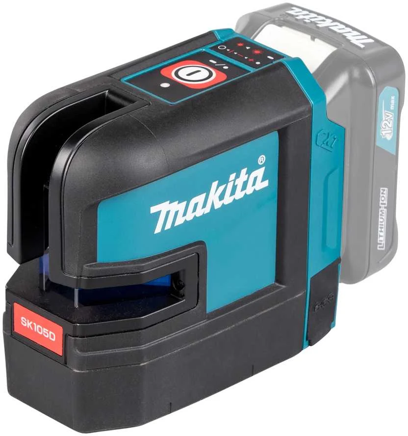 Makita SK105DZ Lazerinis nivelyras su automatinio niveliavimo funkcija, tikslumas ± 0,3mm/1m, IP54
