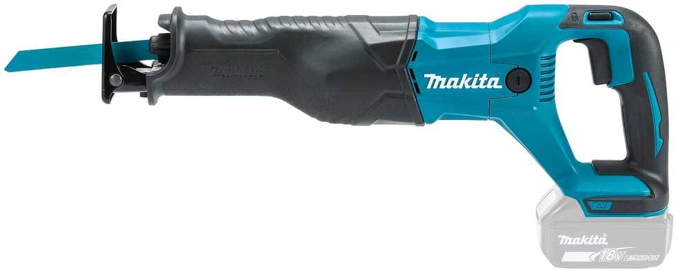 Makita DJR186Z Akumuliatorinis tiesinis pjūklas 18 V, Be akumuliatorių ir kroviklio!