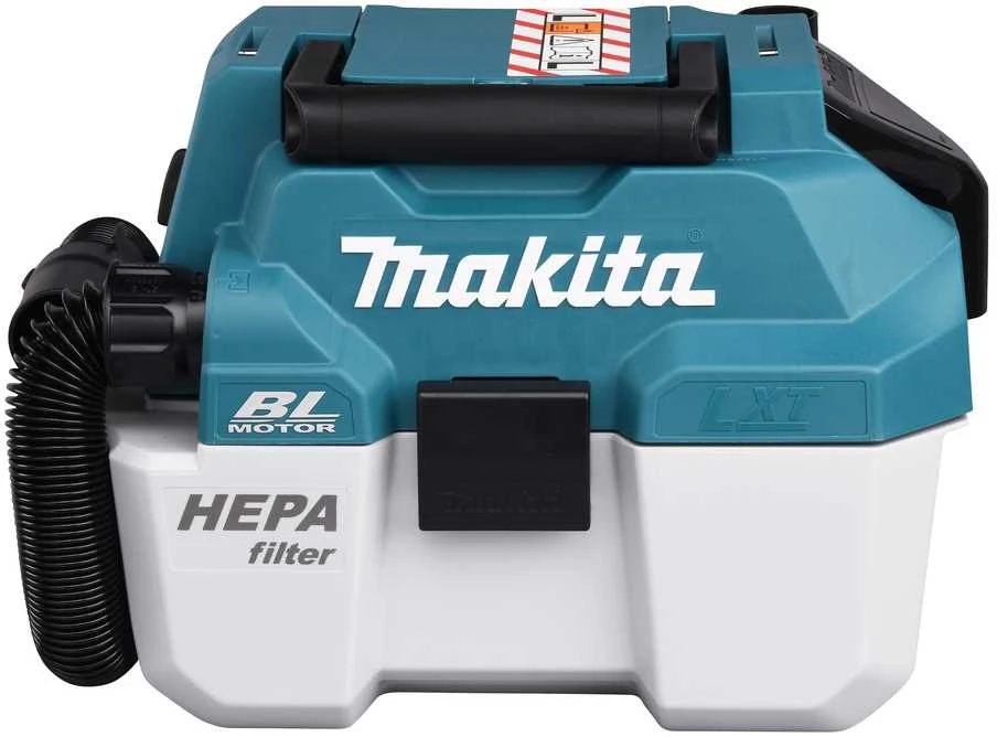 Makita DVC750LZ Akumuliatorinis dulkių siurblys 18V Li-ion; HEPA; Be akumuliatorių ir kroviklio!