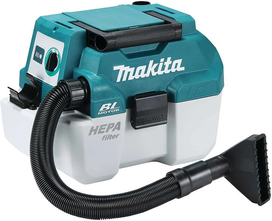 Makita DVC750LZ Akumuliatorinis dulkių siurblys 18V Li-ion; HEPA; Be akumuliatorių ir kroviklio!