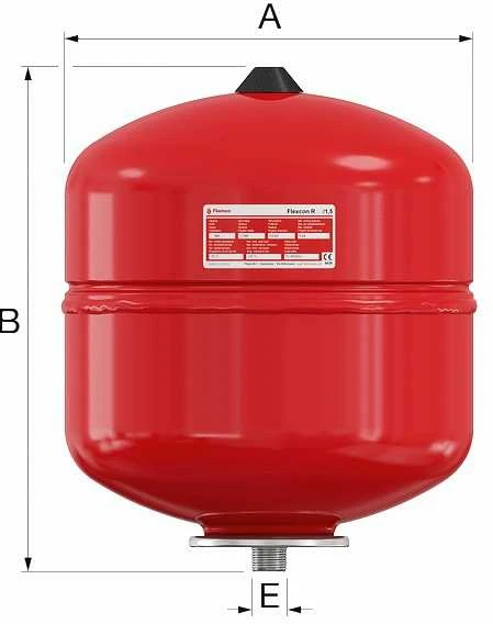 Flamco Bv Išsiplėtimo indas 50L 1.5-6 bar Flamco #25306
