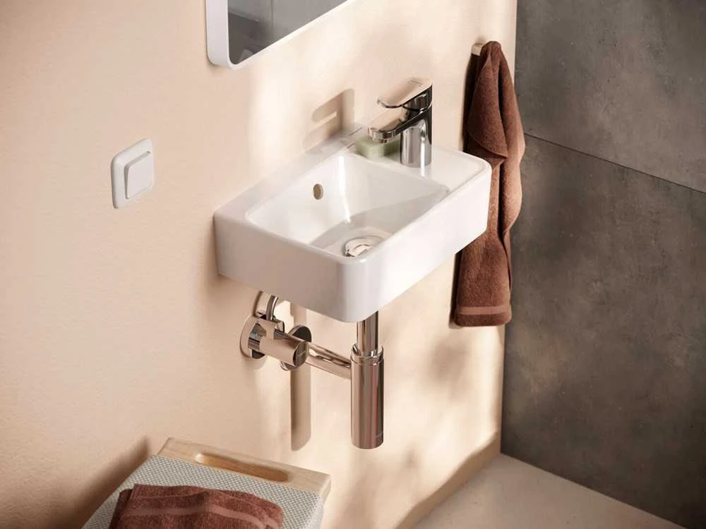 Hansgrohe Vernis Blend 70 praustuvo maišytuvas be dugno vožtuvo, chromas