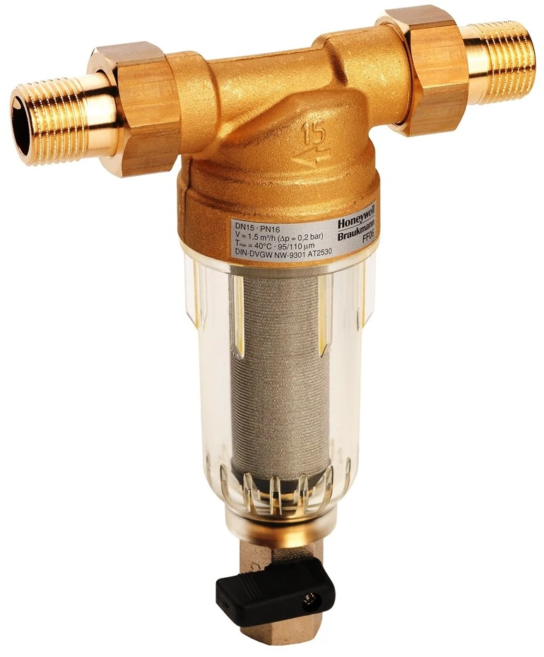 Resideo Braukmann Honeywell vandens filtras FF06 3/4 "100 mikronų (FF06-3 / 4AA)