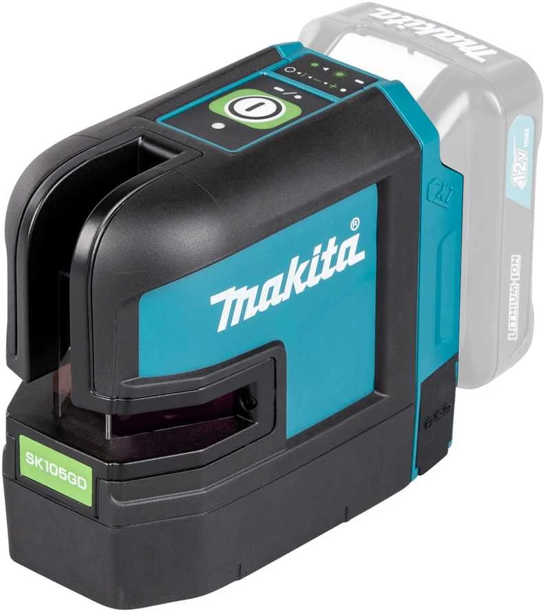 Makita SK105GDZ Lazerinis nivelyras su automatinio niveliavimo funkcija, tikslumas ± 0,3mm/1m, IP54