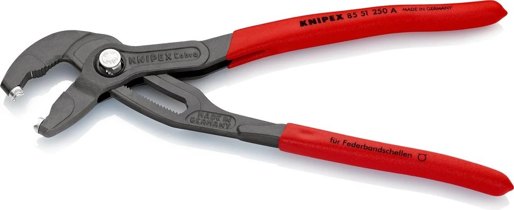 Spyruoklinių sąvaržų suspaudimo replės 250 mm, Knipex