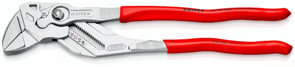 Replės veržliaraktis 300mm, HEX 60mm, Knipex
