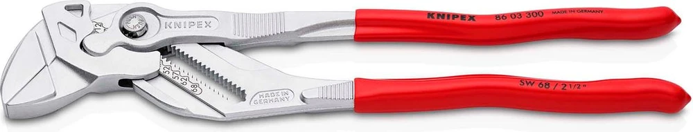 Replės veržliaraktis 300mm, HEX 60mm, Knipex