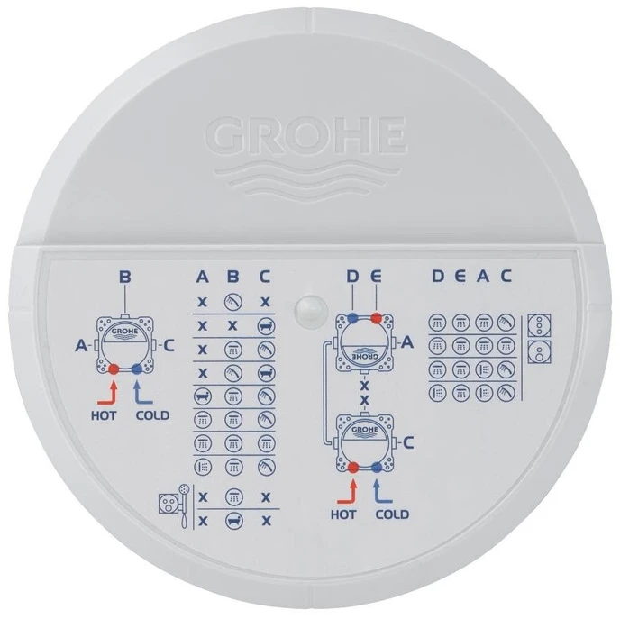 GROHE Rapido SmartBox universali potinkinė dalis, 35604000