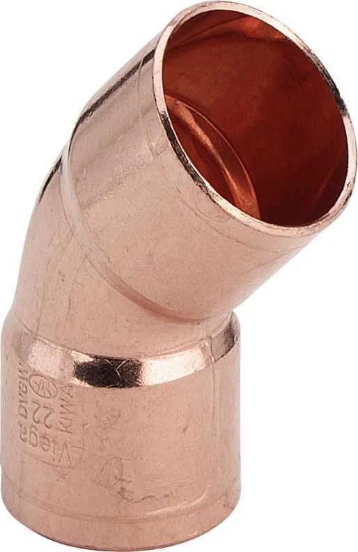 Viega Varinis lankas, lituojamas kapiriariniu būdu, 45° V/V 35
