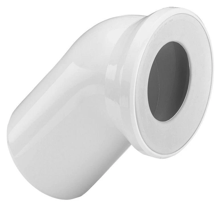 WC pajungimo alkūnė Viega, d100, 45°