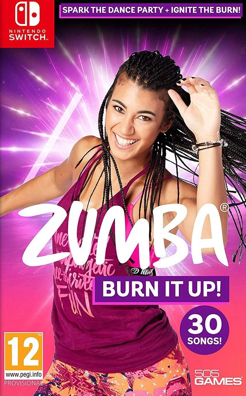 505 žaidimai Zumba Burn It Up