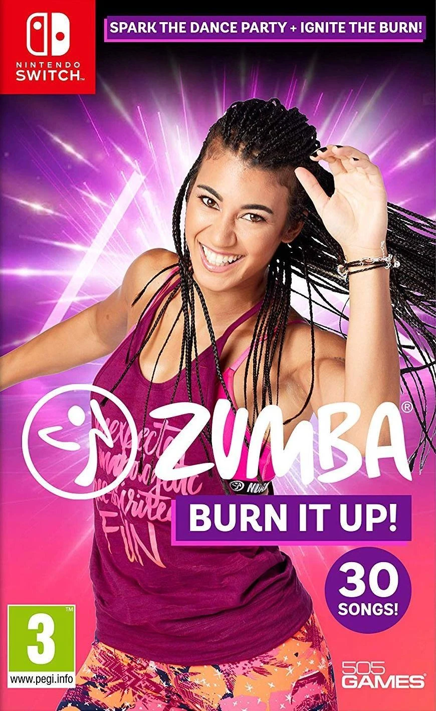505 žaidimai Zumba Burn It Up