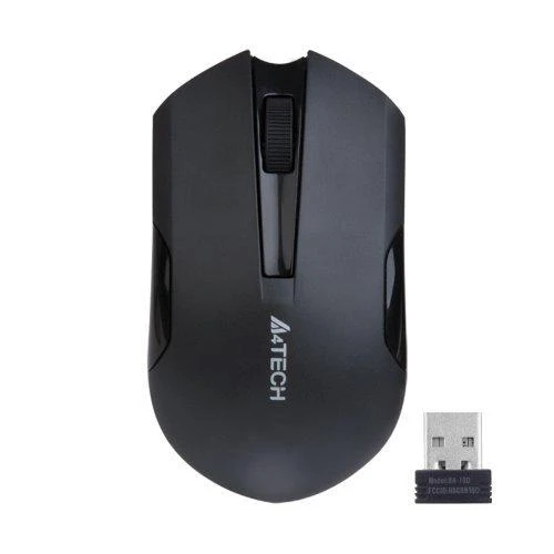 A4Tech Pelė G3-200NS Wireless, No, Juodas, Yes, Belaidė jungtis