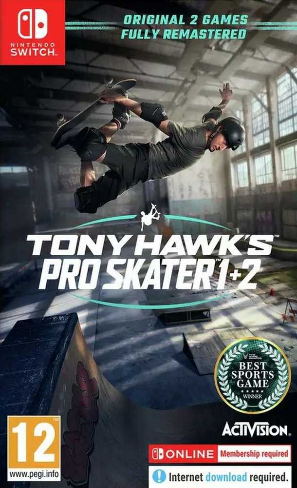 „Activision“ Tony Hawk's Pro Skater 1+2