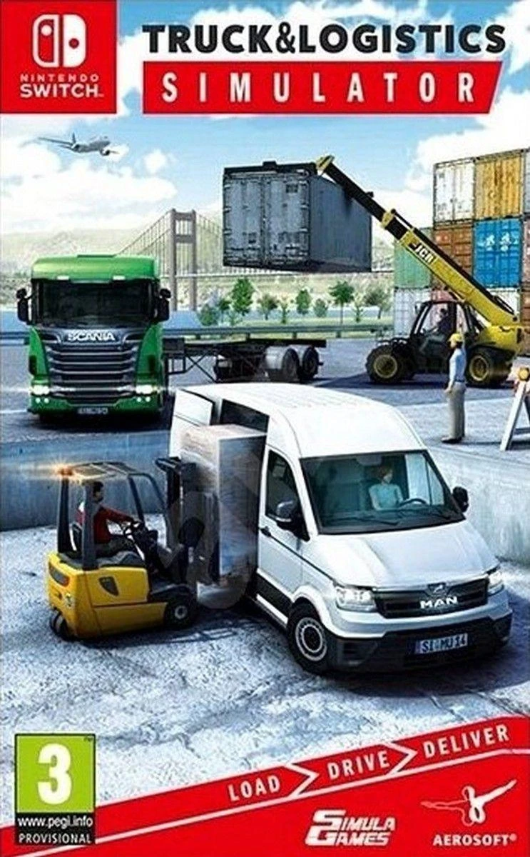 Truck Sunkvežimių ir logistikos simuliatorius (Nintendo Switch)