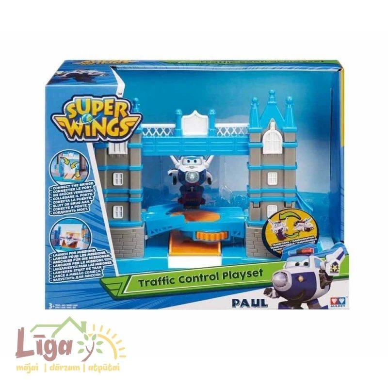Super Wings Rinkinys „Tiltas su lėktuvėliu“