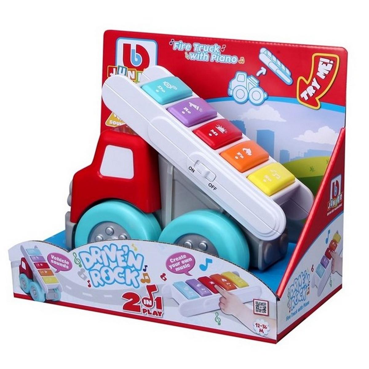 Amo Toys BB JUNIOR gaisrinis automobilis Drive 'N Rock, 16-89033