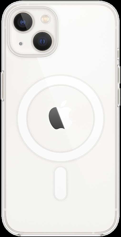 Apple „iPhone 13“ skaidrus dėklas su „MagSafe“.