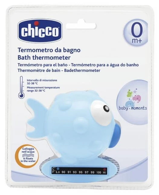 CHICCO BABY MOMENTS Vannitermomeeter (Light mėlynas)