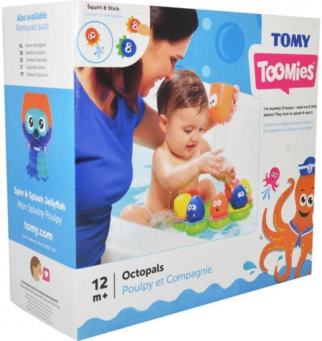 TOMY vonios žaislas Aštuonkojų šeimynėlė, E2756
