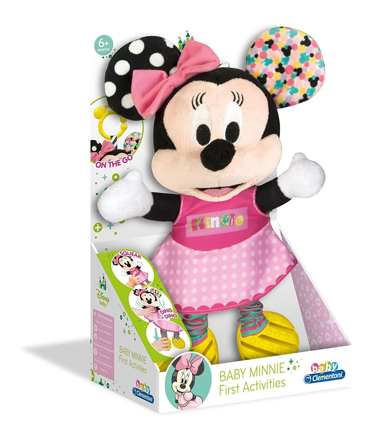 Mattel Clementoni Baby Minnie. Mano pirmoji iškamša (272521)