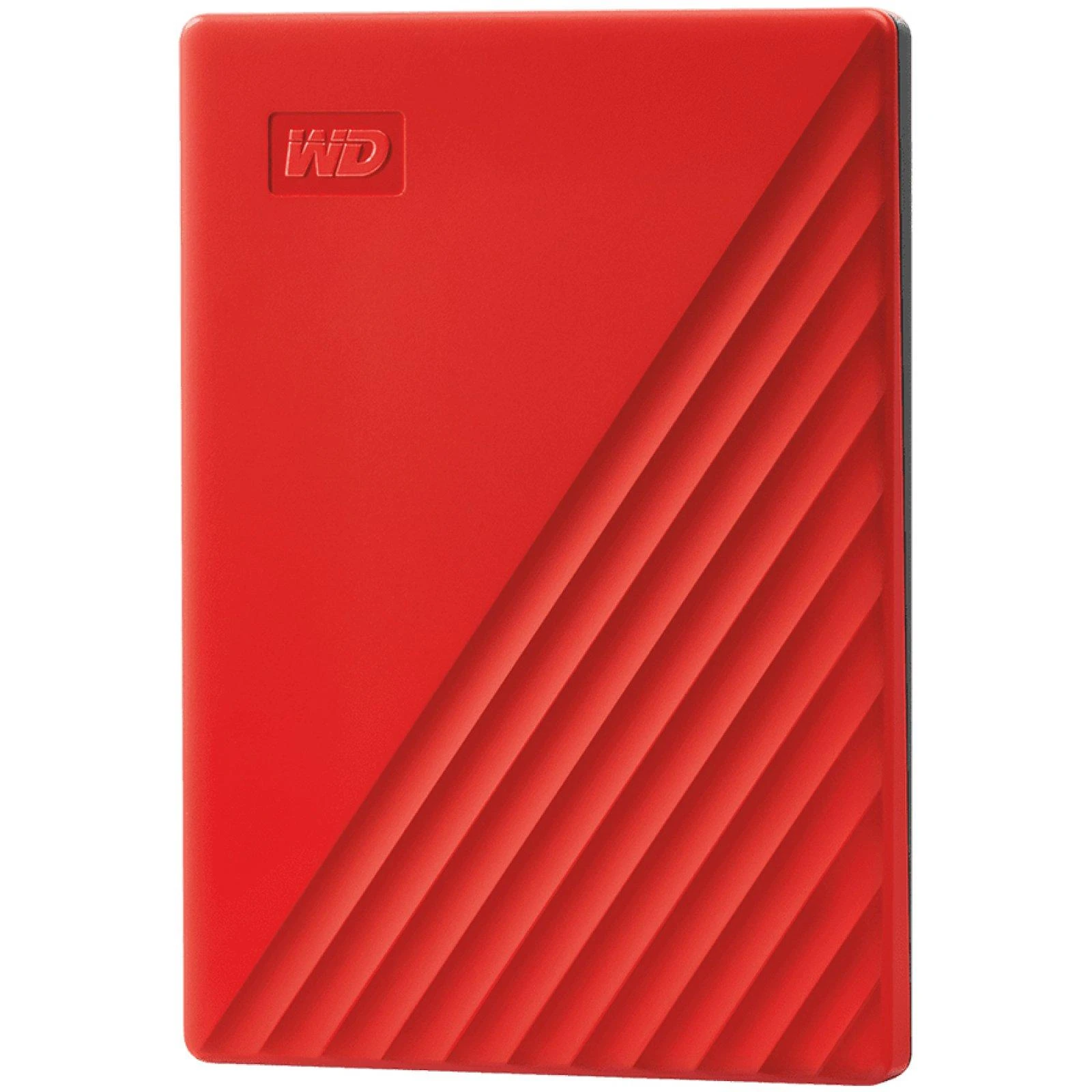 Išorinis kietasis diskas HDD Western Digital My Passport (2TB, USB 3.2), raudonas