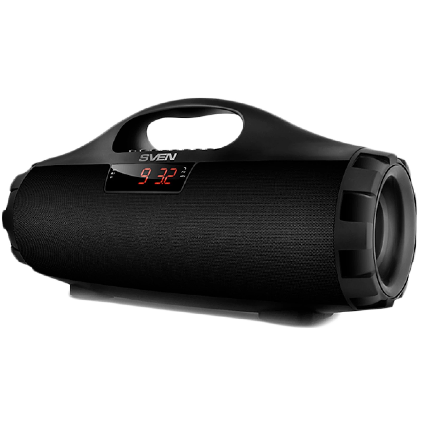 Garsiakalbis SVEN PS-460, juodas (18W, Bluetooth, FM, USB, Micro SD, LED ekranas, 1800mA*h), SV-015237