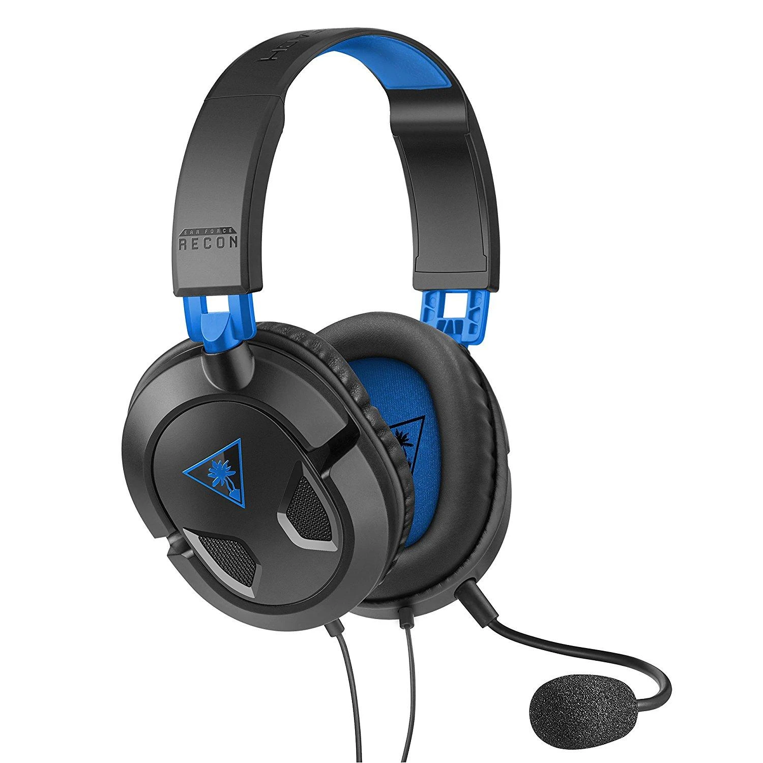 Žaidimų ausinės Turtle Beach Recon 50P, skirta PS4, Juoda-mėlyna