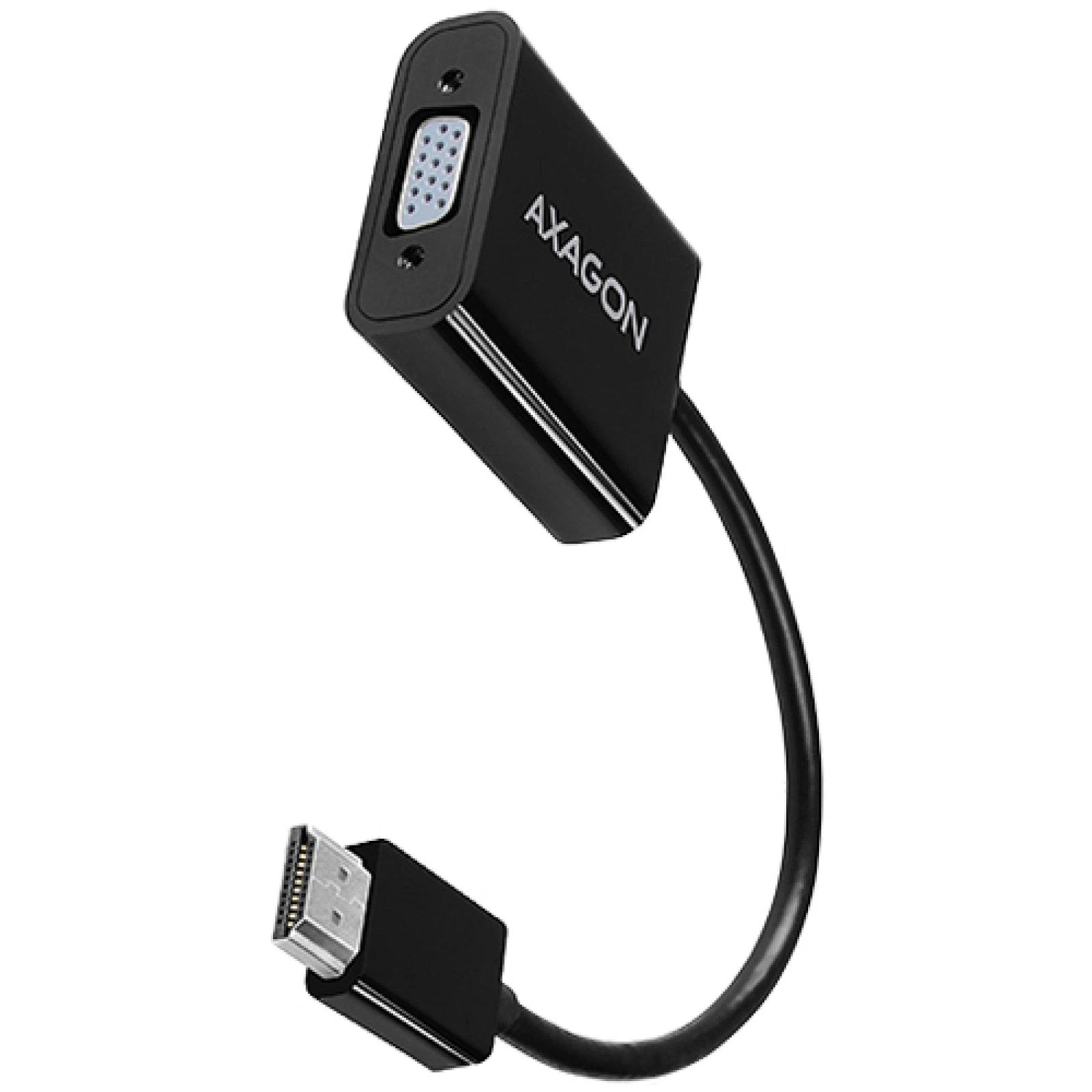 AXAGON RVH-VGAN, HDMI -> VGA mažinimas / adapteriai, FullHD, garso išvestis