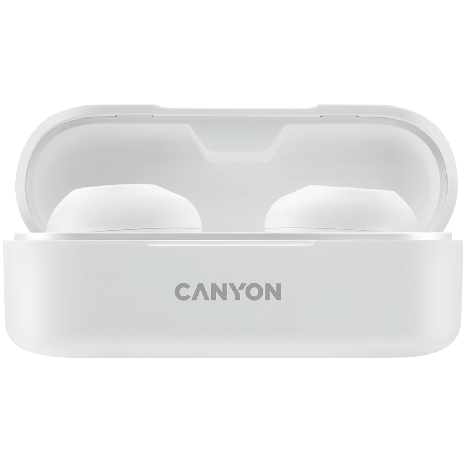 True Wireless ausinės aktyviam gyvenimo būdui Canyon TWS-1, Bluetooth 5.0, IPX4, Baltos