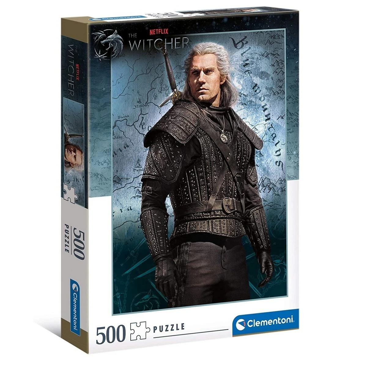 Clementoni Dėlionė 500 vnt. - The Witcher