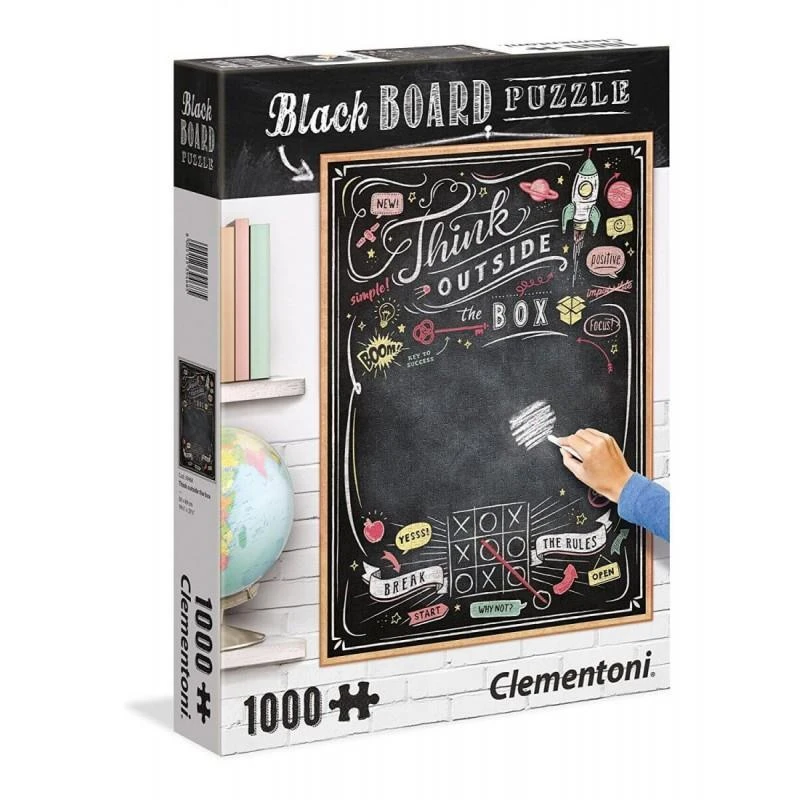 Dėlionė Clementoni Puzzle 1000 elementai Galvokite už dėžutės (39468)