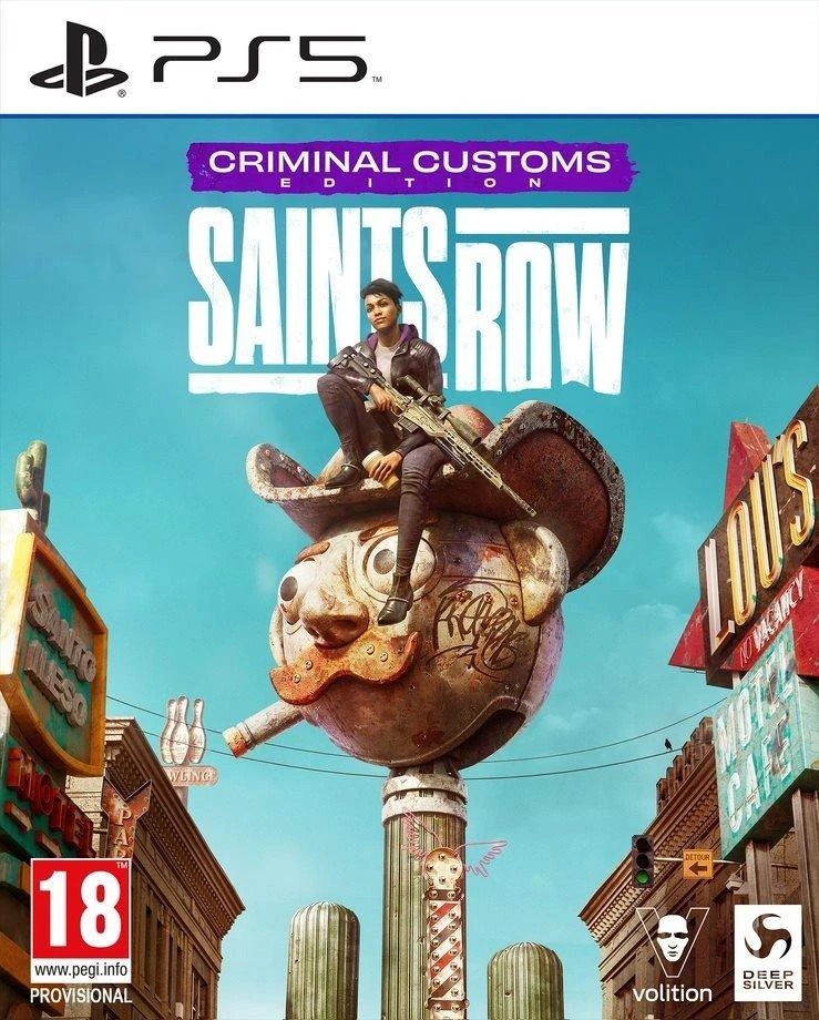 Deep Silver „Deep Sidabrinis Saints Row“ baudžiamosios muitinės leidimas PS5