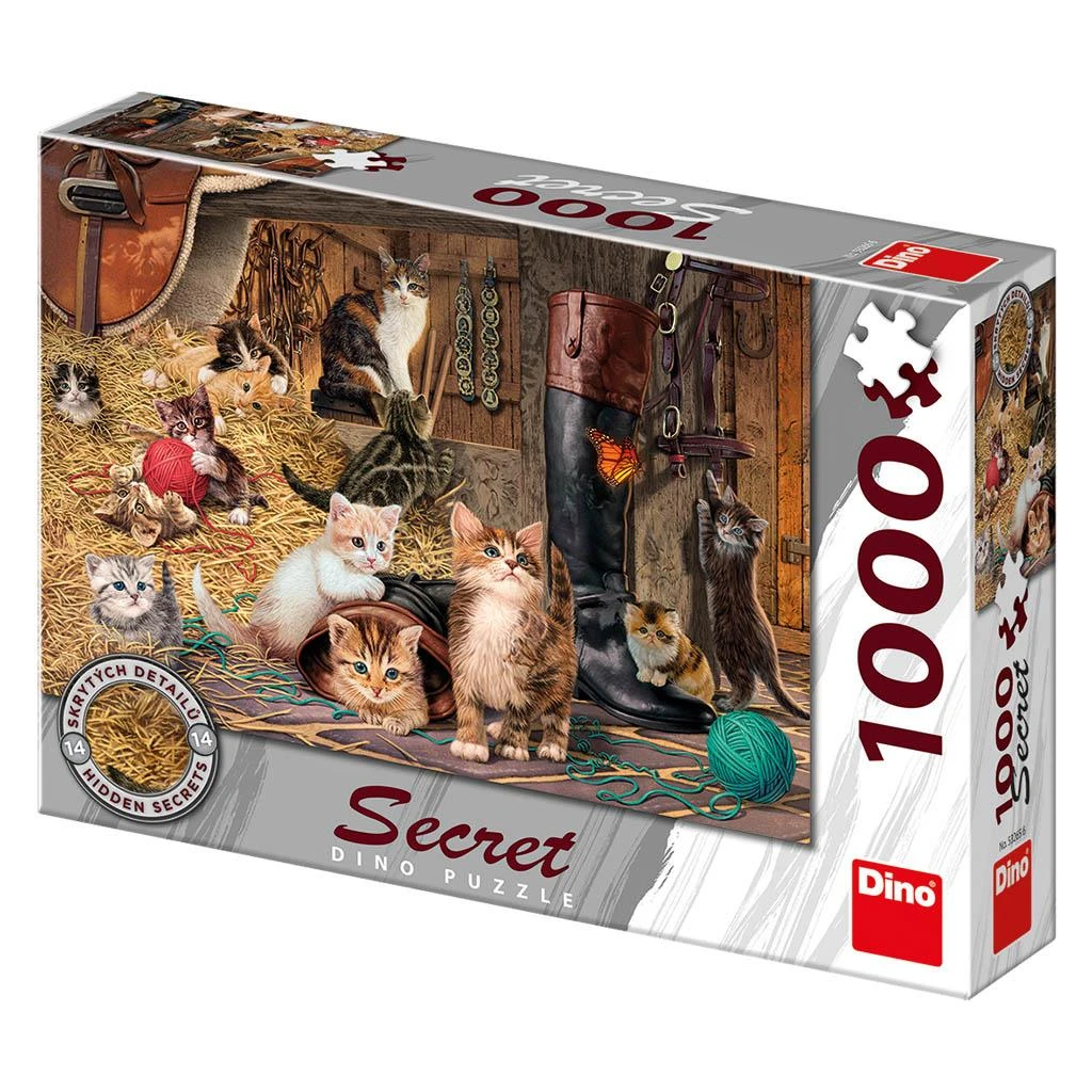 Puzzle Dino Secret puzzle 1000 pcs Cats