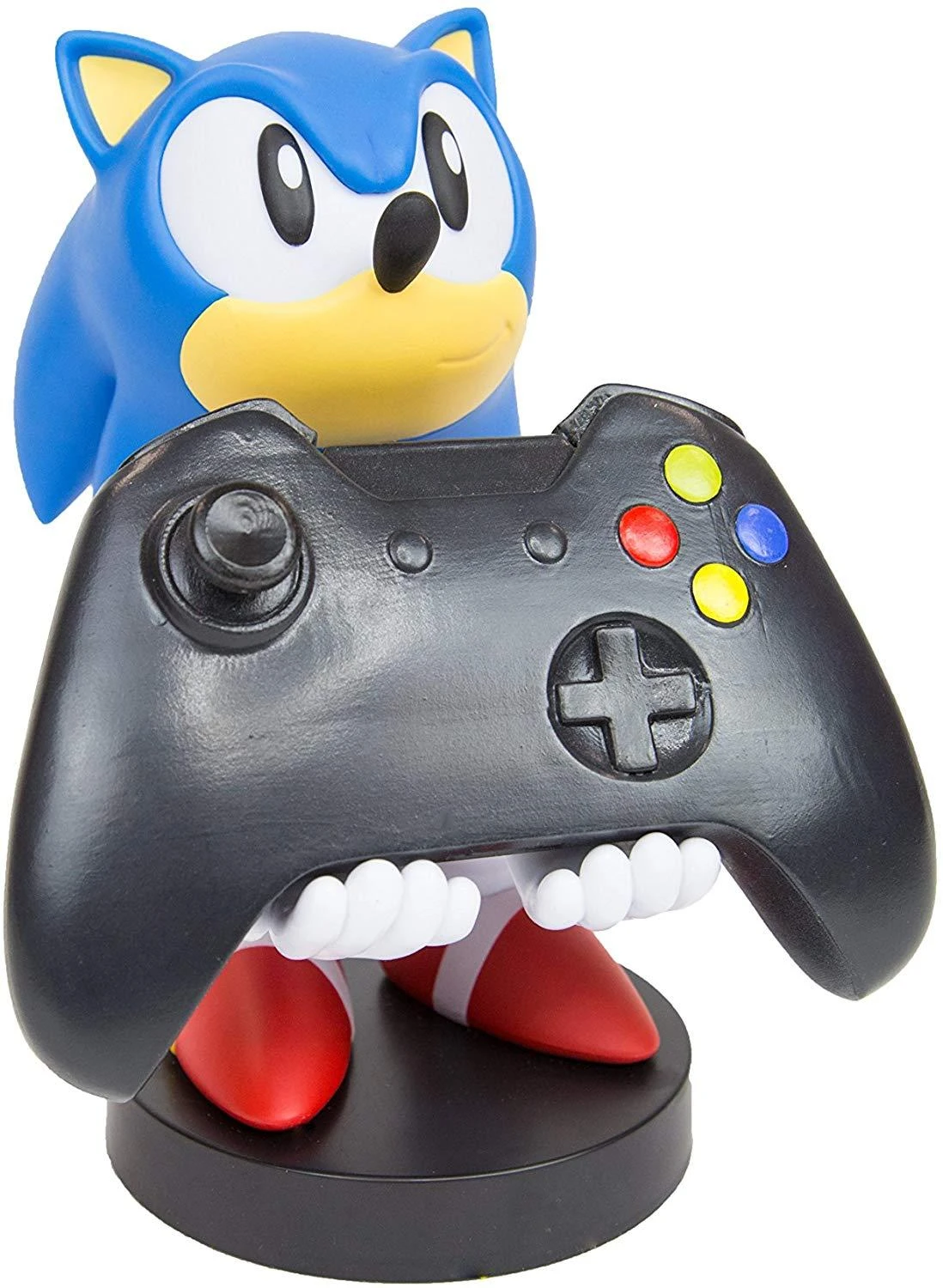 Exquisite Gaming Cable Guys: Sonic The Hedgehog - Sonic, Telefono arba Valdiklio laikiklis. Komplekte USB kabelis